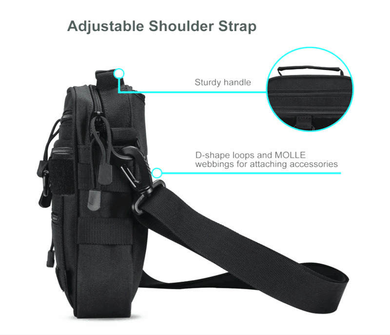 Pistol Bag Outdoor Gear Tactical Pistol Shoulder Strap Bag (4)