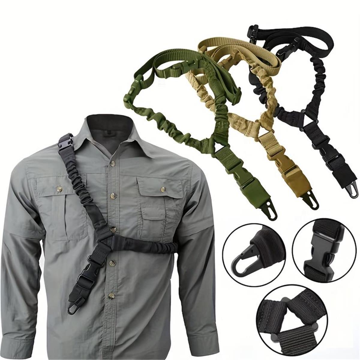 TACTICAL RIFLE QUICK RELEASE 1,2 POINT GUN SLING FOR MS3