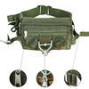 Water-Resistant Nylon Military Waist Pack for Hiking and Outdoor Adventures