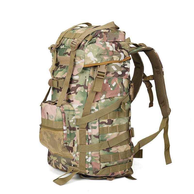 Camouflage Double Backpack Hiking Camping Double Backpack