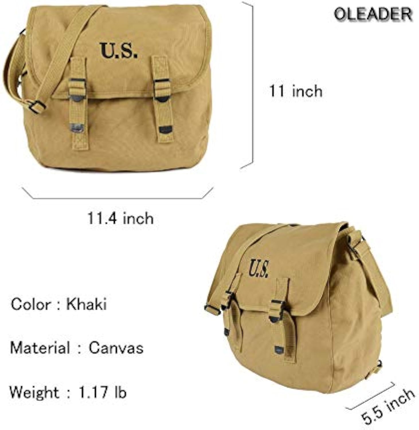 M1936 MUSETTE BAG WITH SHOULDER STRAP