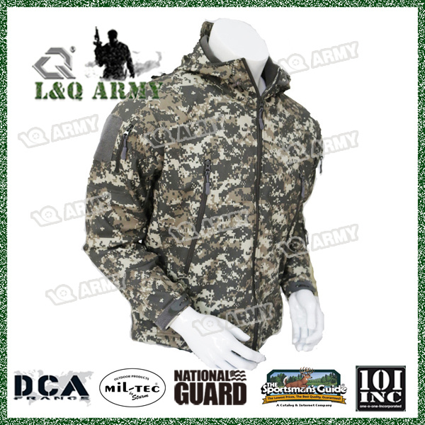 Military Soft Shell Jacket for Men