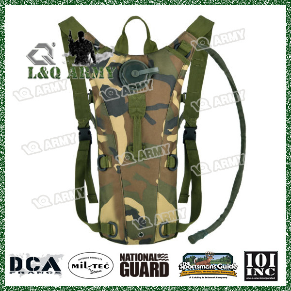 3L Portable Hydration Packs Camo Tactical Bicycle Water Bladder Bag Backpack 