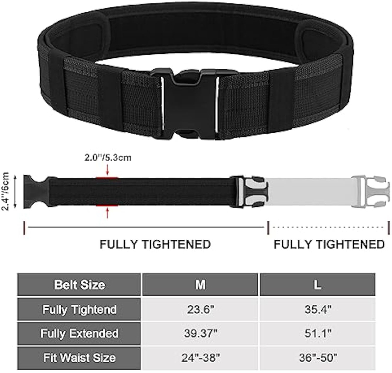 Law Enforcement Belt Tactical Belt