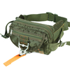 Water-Resistant Nylon Military Waist Pack for Hiking and Outdoor Adventures