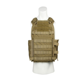 Camo Military MOLLE Tactical Plate Carrier Assault Vest 