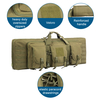 Multifunctional Weapon Carrying Case with Ample Storage