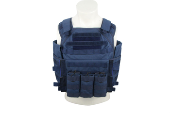 Multi Camo Military MOLLE Tactical Plate Carrier Assault Vest